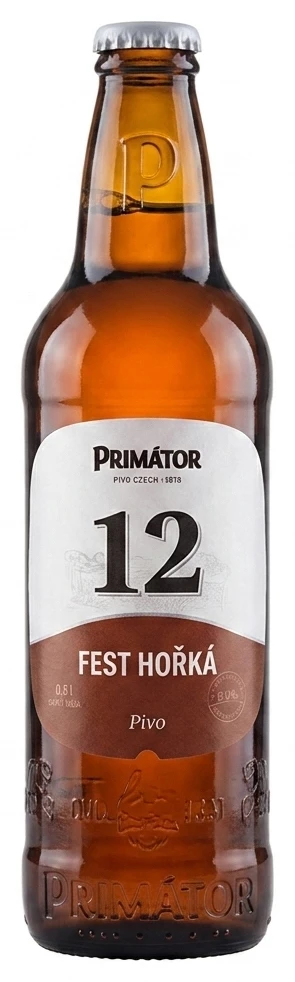 Primátor 12 Fest Hořká Pivo světlý ležák