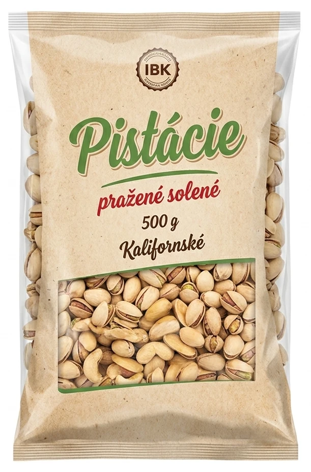 IBK Trade Pistácie ve skořápce pražené solené