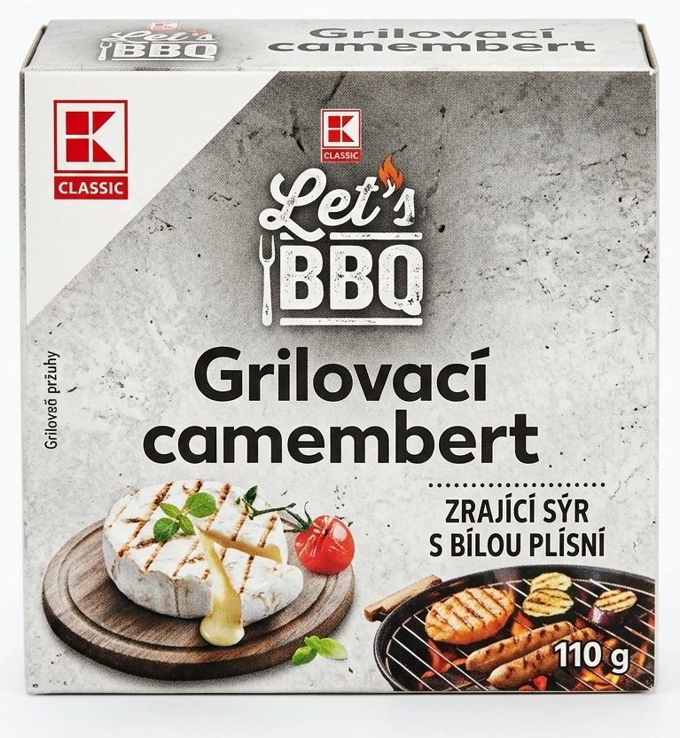 Grilovací camembert