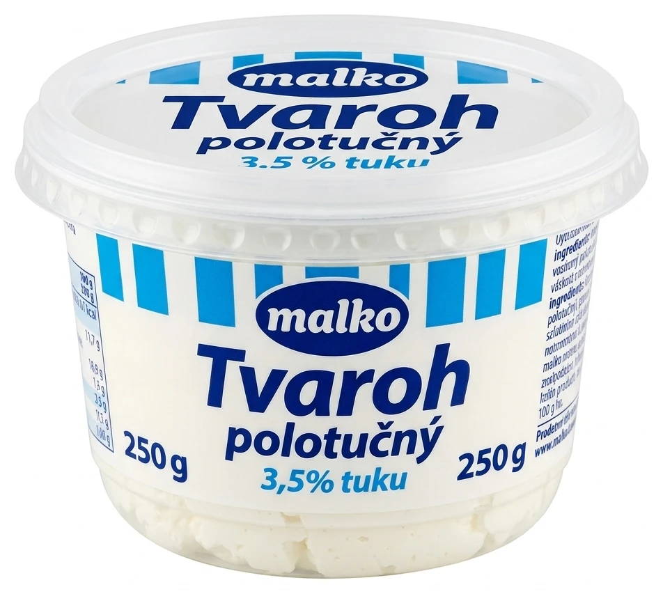 MALKO Tvaroh různé druhy