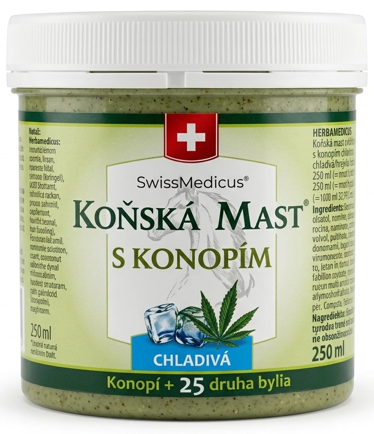 Herbamedicus Koňská mast s konopím