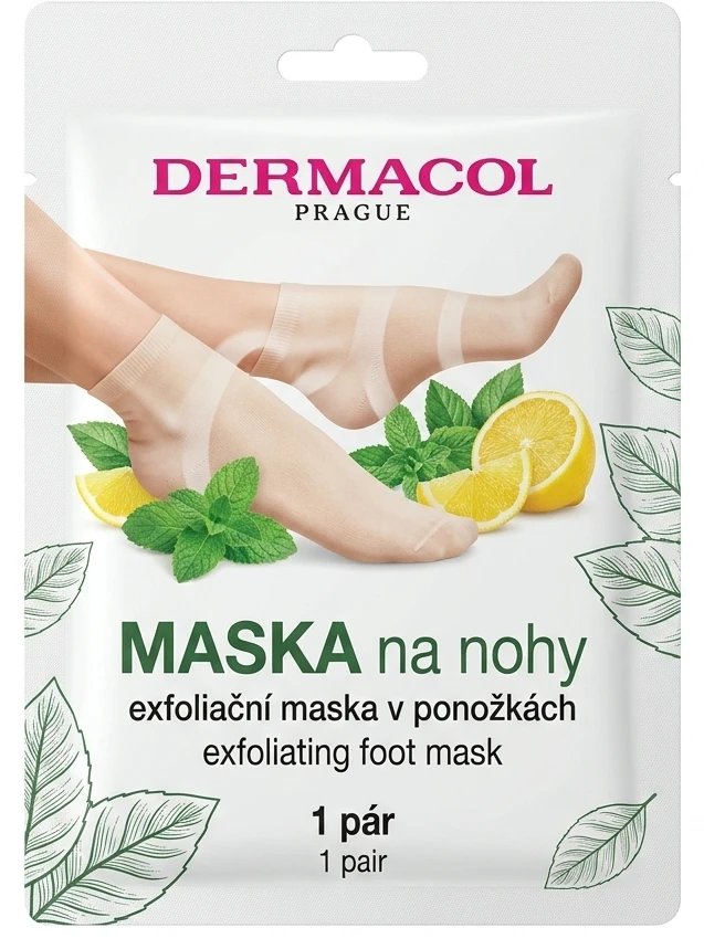 Dermacol Maska na nohy exfoliační