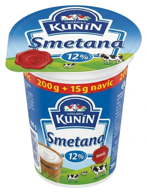 Smetana 12% Kunín