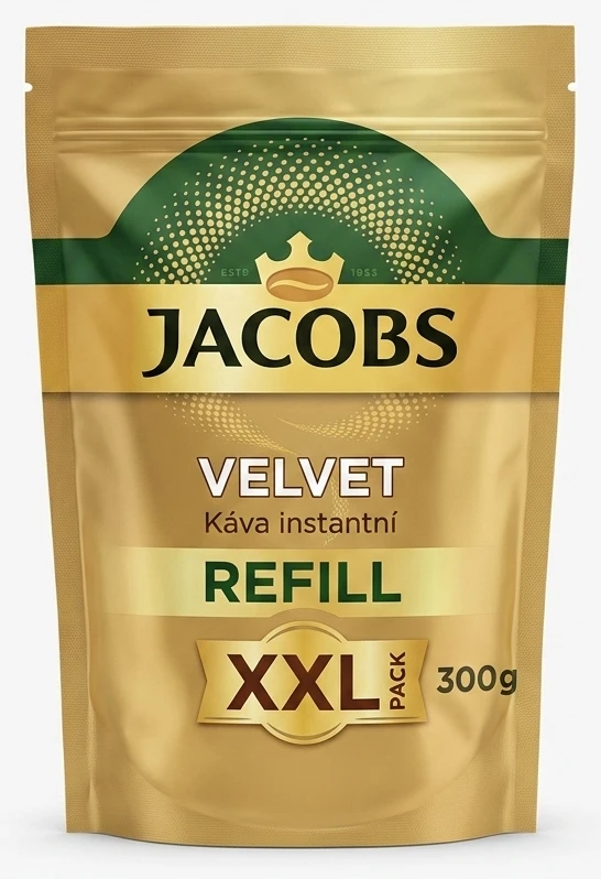 Káva Jacobs Velvet Refill XXL instantní