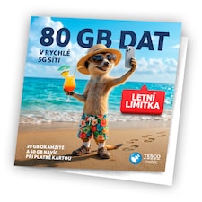 Mobile SIM Letní datovka 80 GB