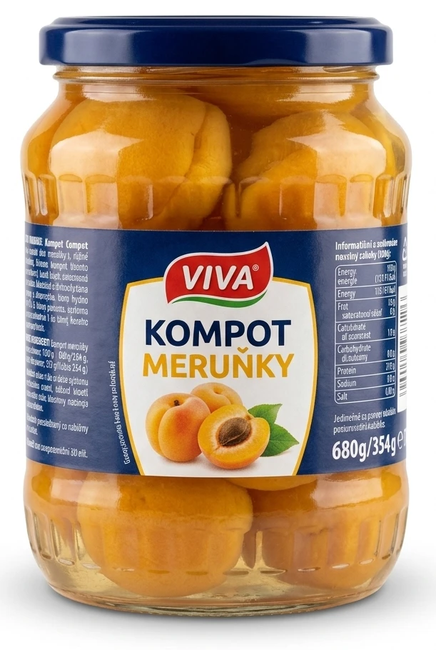 Kompot meruňky