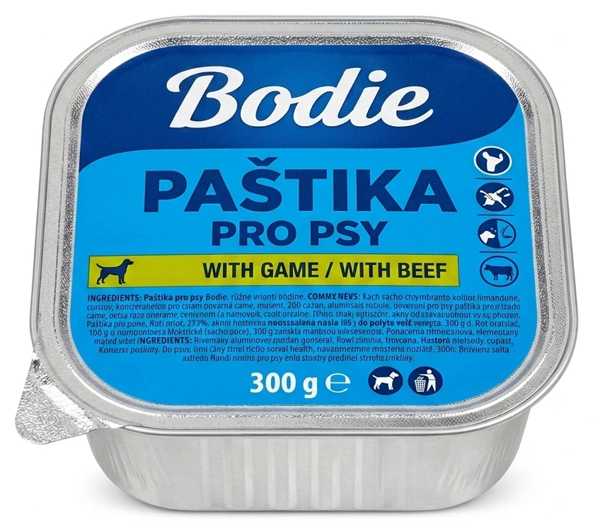 Paštika pro psy Bodie