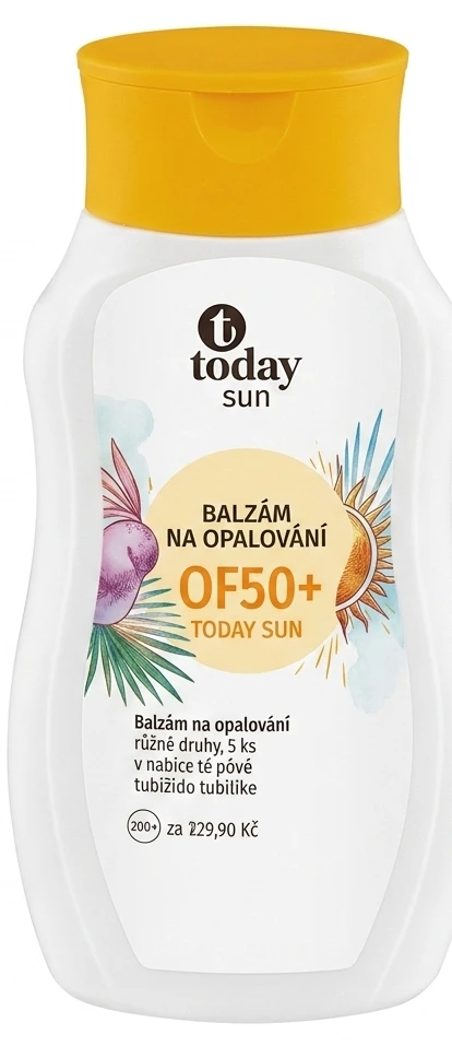 Balzám na opalování OF50+ Today Sun