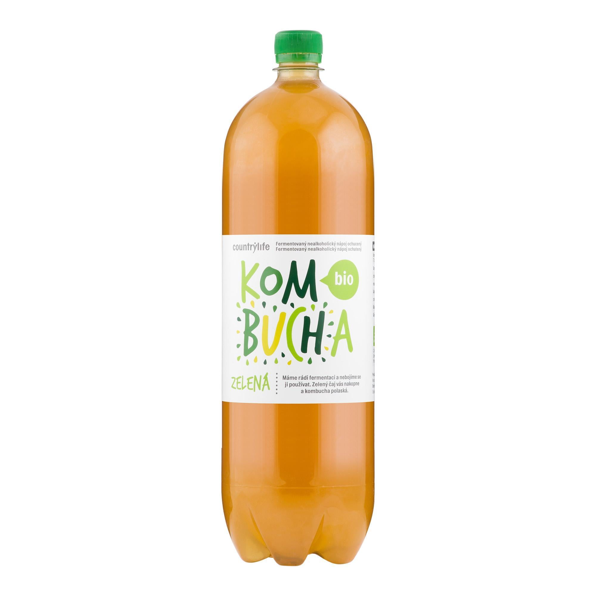 Country Life BIO Kombucha zelený čaj