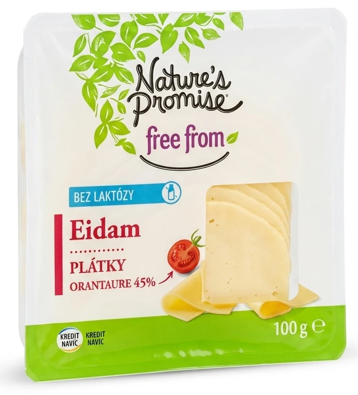 Nature's Promise Free From Eidam 45% – plátky