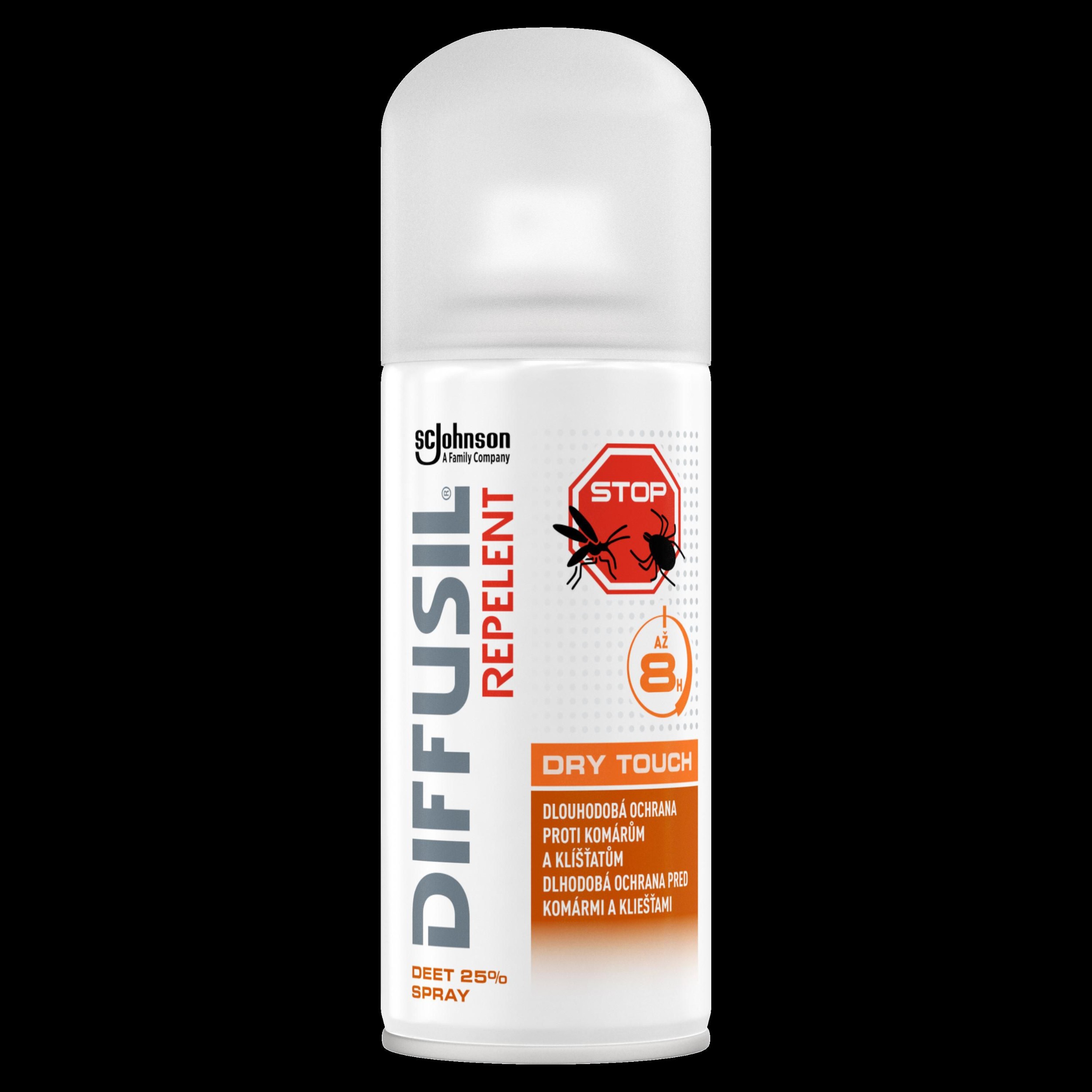 Diffusil Repelent Dry Touch sprej 100 ml