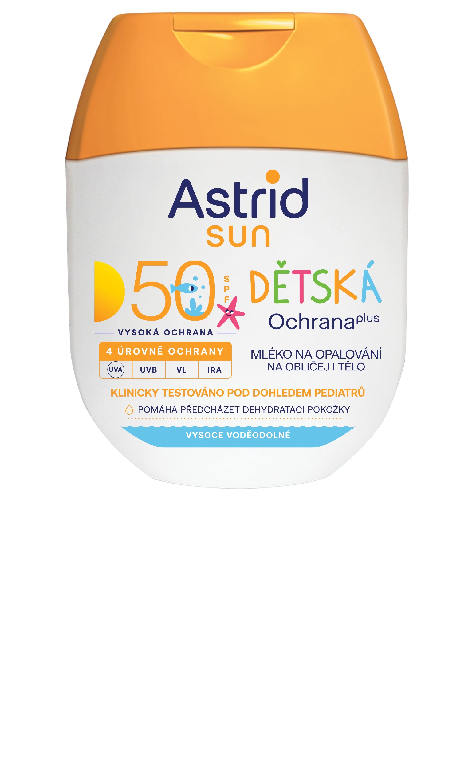 ASTRID SUN Dětské mléko na opalování OF 50 60ml - mini