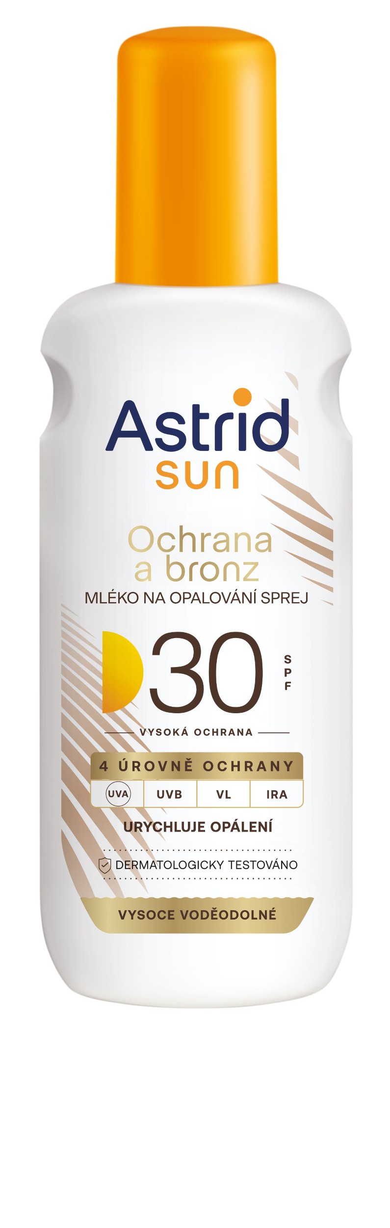 Astrid Sun Mléko na opalování Bronz sprej OF 30 150 ml
