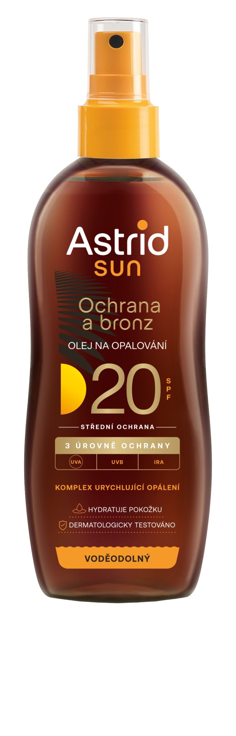 Astrid Sun Olej na opalování OF 20 200 ml
