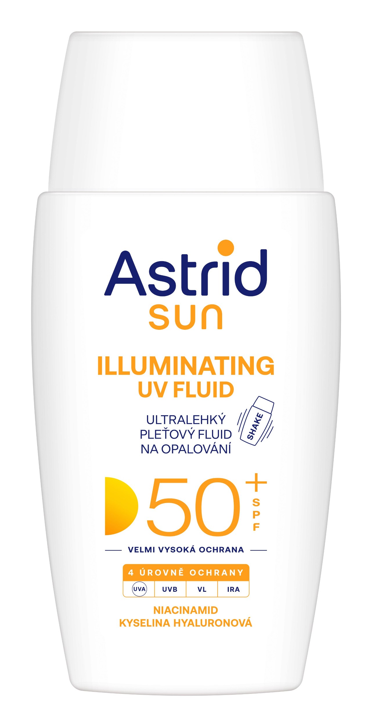 Astrid Sun Ultralehký pleťový fluid na opalování OF 50+ 50 ml