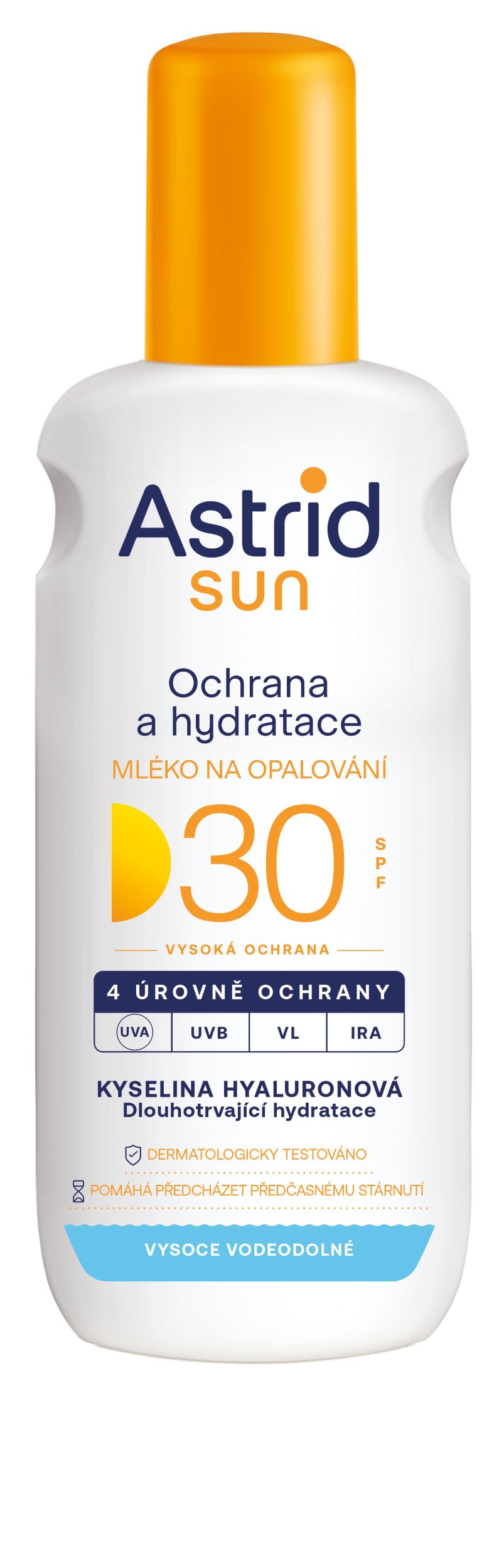 Astrid Sun Hydratační mléko na opalování sprej OF 30 200 ml