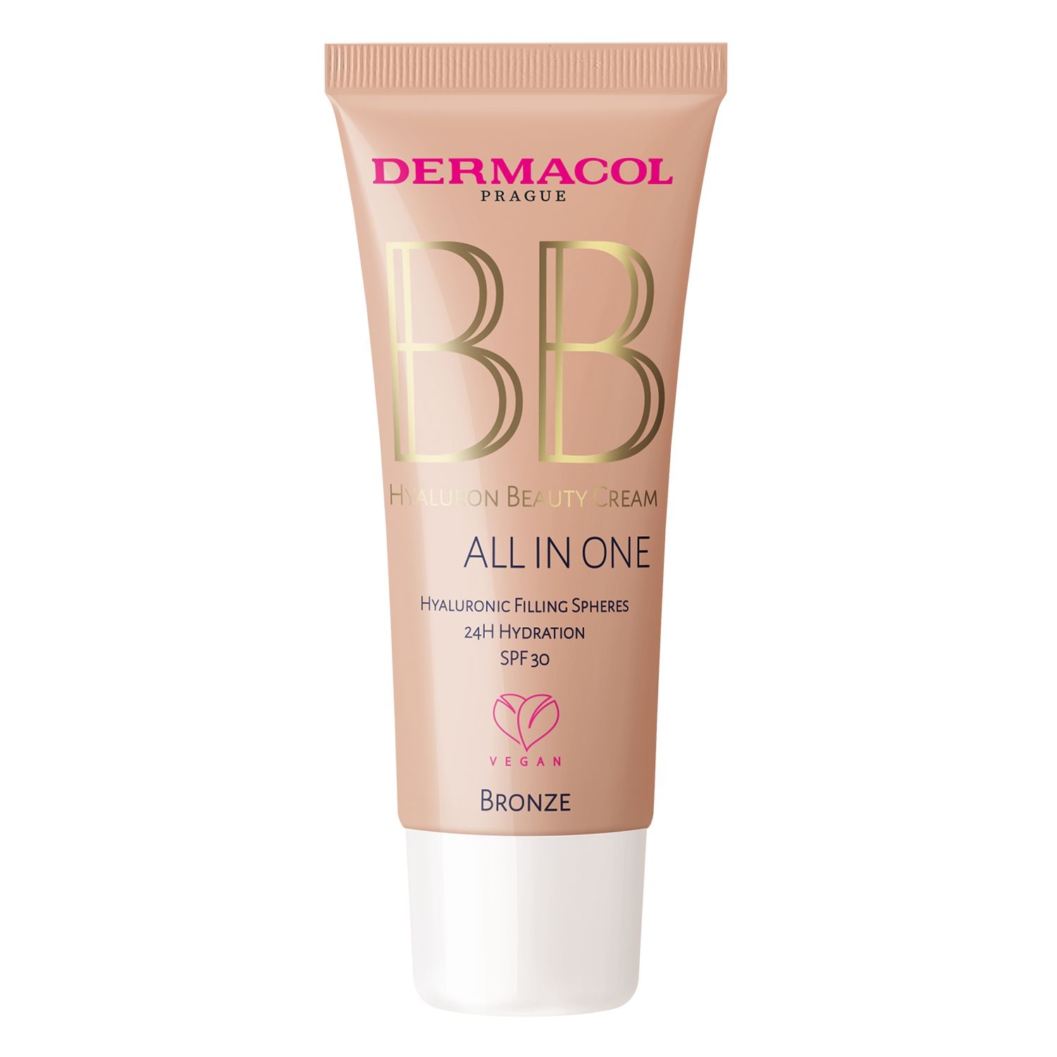 Dermacol BB hyaluronový krém SPF30 č.2 bronze