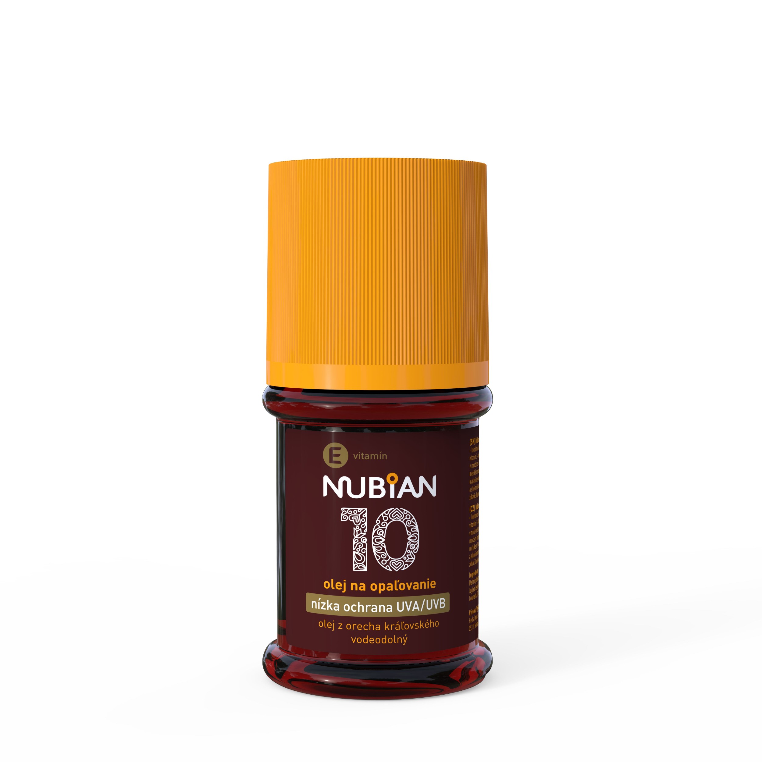 Nubian Olej na opalování SPF 10 60 ml