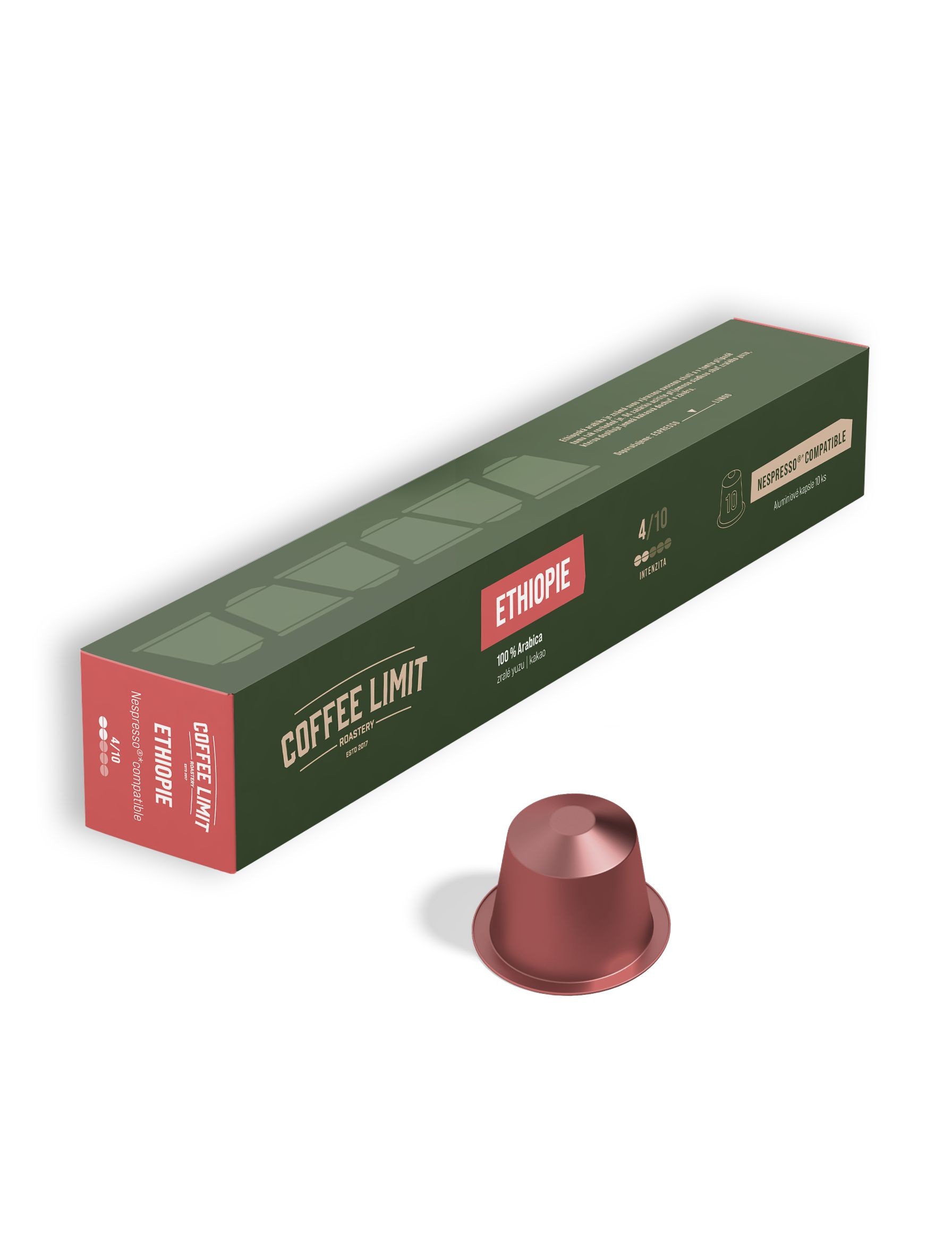Coffee Limit Ethiopie 10ks kapsle Nespresso