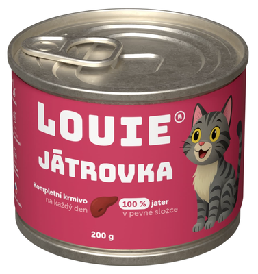 Louie konzerva pro kočky - játrovka