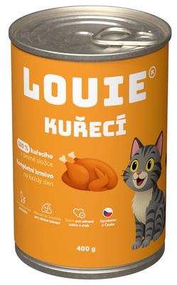 Louie konzerva pro kočky - kuřecí