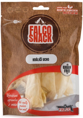 Sokol Falco Ucho králičí, pamlsek pro psy