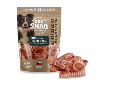 Dog Snaq Natural Hovězí hrtan, sušený