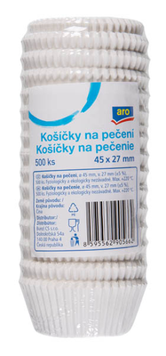 ARO Košíčky cukrářské na pečení, 45 x 27 mm