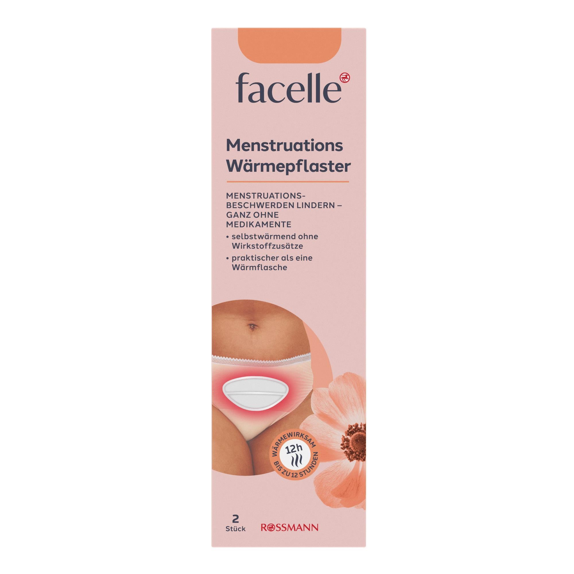 Facelle Hřejivé menstruační náplasti