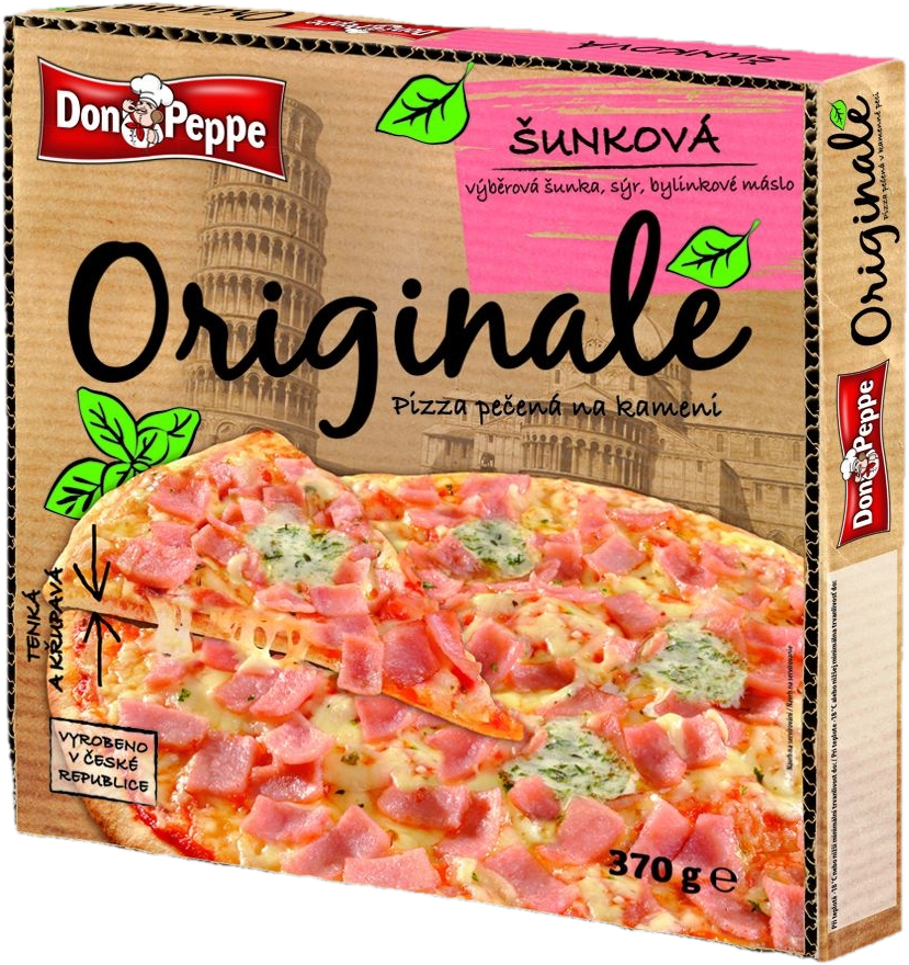 Don Peppe Pizza Originále Šunková
