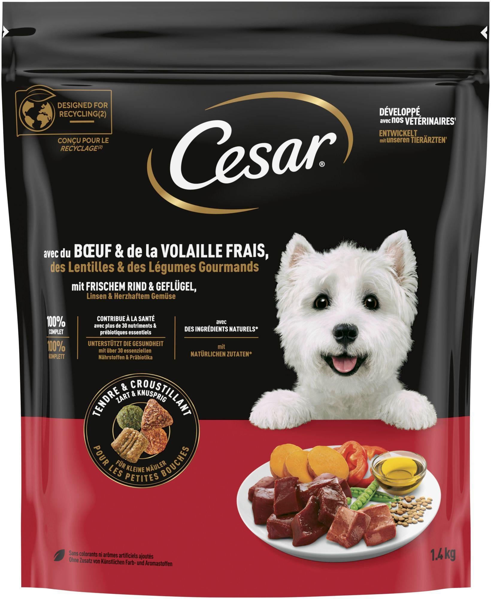 Cesar Granule pro psy hovězí a drůbeží
