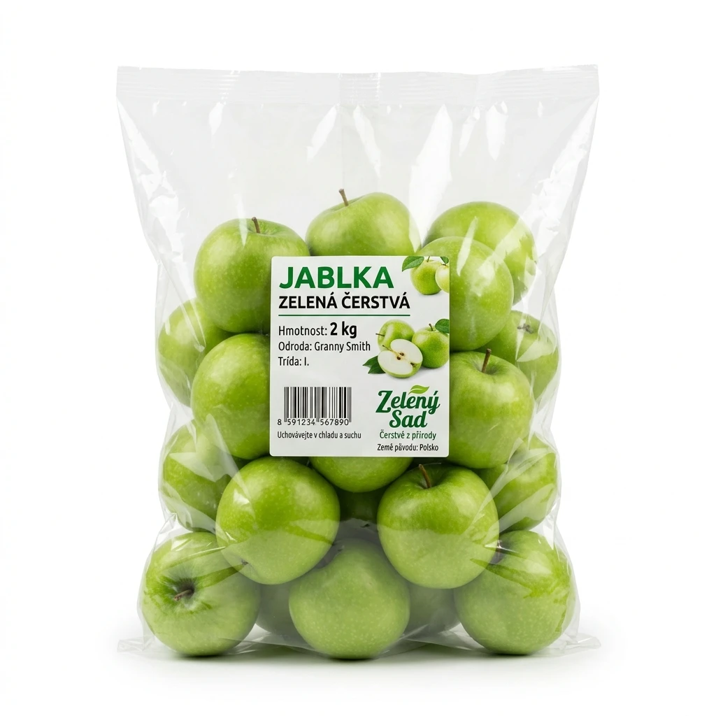 Jablka zelená čerstvá 2 kg taška