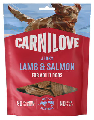 Carnilove Jerky Lamb & Salmon pro psy