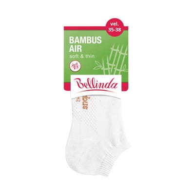Bellinda Bambus dámské ponožky bílé, vel. 35-38