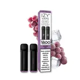 IZY VAPE CLICK POD Grape ICE 18 mg, 2 ks