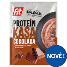 Fit Sypká směs z obilovin pro přípravu rýžové kaše s kolagenem, proteinem a čokoládou 50g
