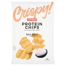 Nutrend Crispy! Protein Chips příchuť mořská sůl 50g