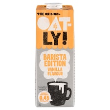 Oatly! Barista ovesný nápoj s vanilkovou příchutí 1l