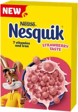 Nestlé Cereálie Nesquik s jahodovou příchutí