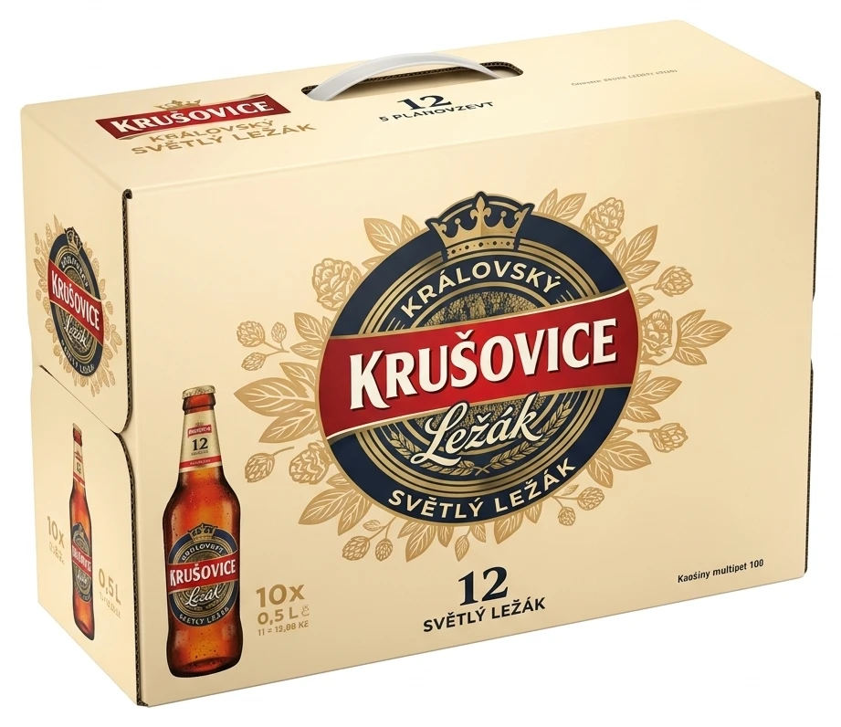 Krušovice 12 multipack světlý ležák