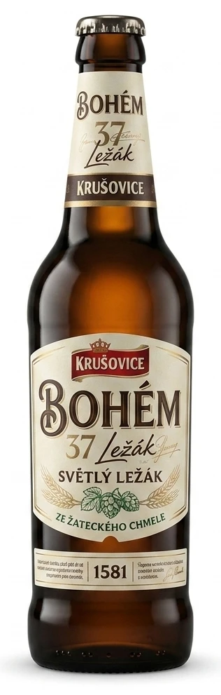 Krušovice Bohém světlý ležák