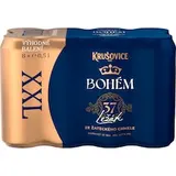 Krušovice Bohém pivo ležák světlý 8 x 0,5l