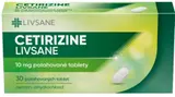 CETIRIZINE LIVSANE 10MG Potahovaná tableta 30