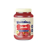 Hamánek Jahoda 100% ovoce kojenecká výživa od uk. 6. m, 180g