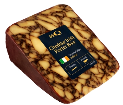 Deli Q Cheddar Irish Porter Beer sýr