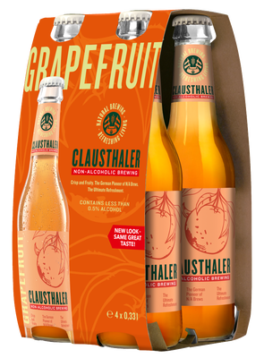 Clausthaler Grapefruit 4x330ml