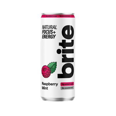 Brite Natural Focus Energy Drink - Maliny a máta