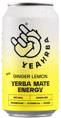 Yeahrba Mate Ginger Lemon perlivá