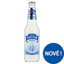 Johan Freitag Gin a tonik s příchutí citronu 0,33l