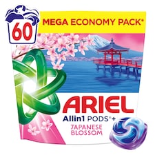 Ariel Allin1 PODS®, Kapsle Na 60 Praní S Tekutým Pracím Prostředkem, Japanese Blossom